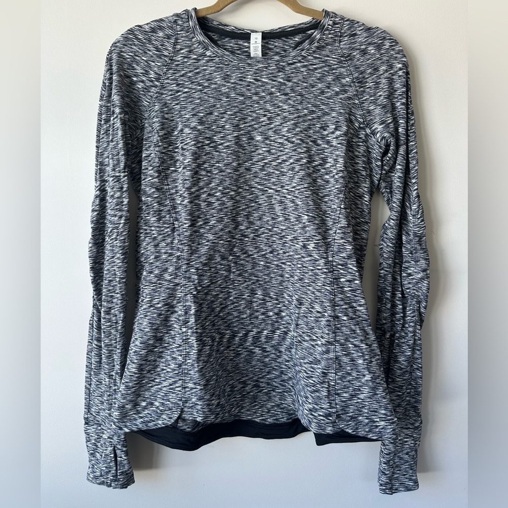 Lululemon Yoga Longsleeve shirt, size 10.